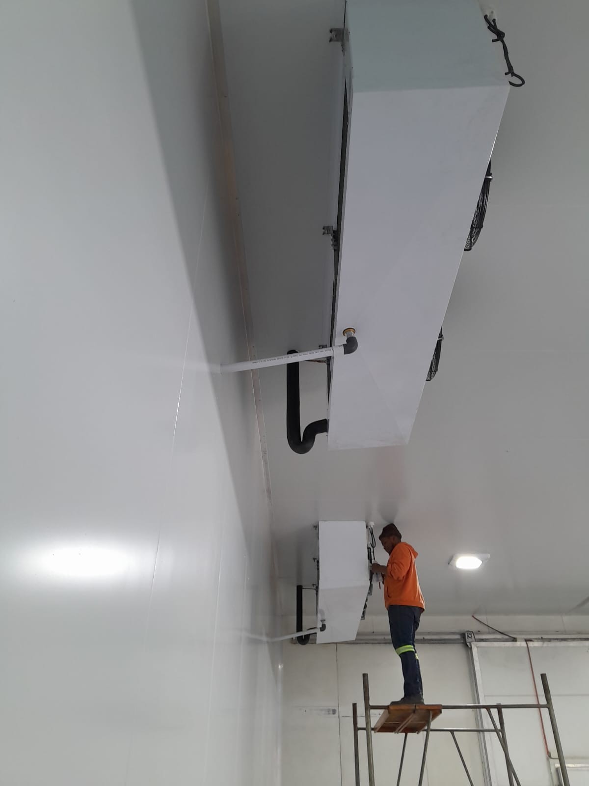 Zalin Electrical technician on site — industrial electrical work