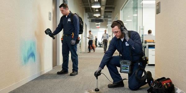 Commercial plumbing work